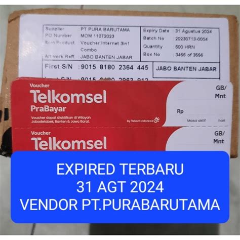 Jual Vocer Vocher Voucher Telkomsel Simpati Kosong Kosongan Area