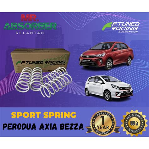 Spring Sport Ftuned Cls Kereta Axia Bezza Myvi City Jazz Vios Proton