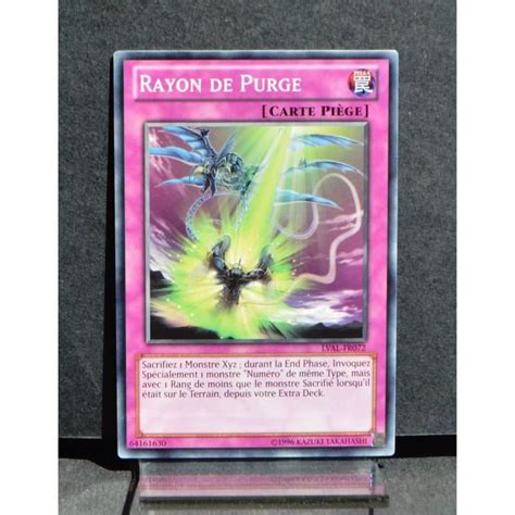 Carte YU GI OH LVAL FR072 Rayon De Purge NEUF FR Cdiscount Jeux Jouets