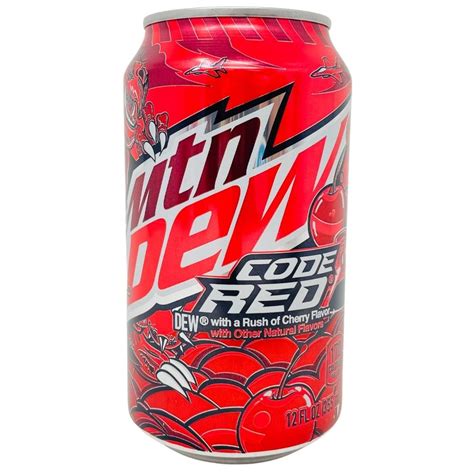 Mountain Dew Code Red - 355mL | Candy Funhouse US