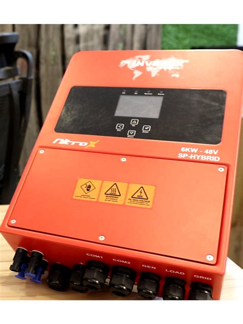 Inverex Nitrox Kw Hybrid Solar Inverter Electricalwall