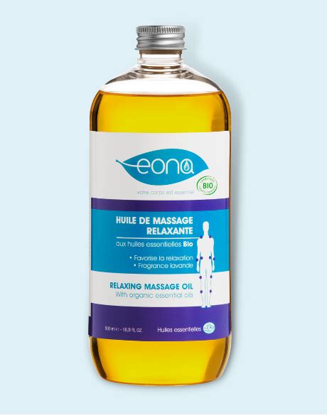 Huile De Massage Relaxante Bio Eona