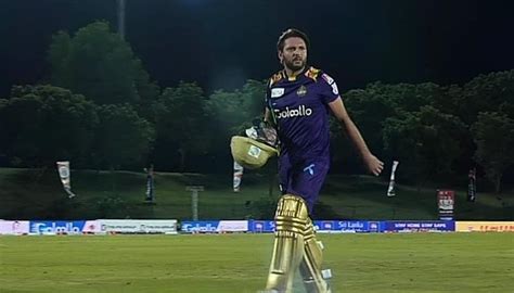 Watch Afridi Lands And Conquers In Lpl 2020 By Hitting Blistering 50