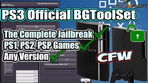 How To Jailbreak PS3 With Original BGToolSet 4 90 And Below Complete