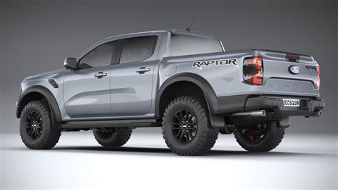 3d Ford Ranger Raptor 2023 Turbosquid 2004477