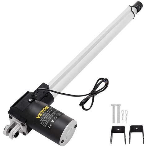 Happybuy 16 Inch Stroke Electric Actuators DC 12V With Mounting Bracket