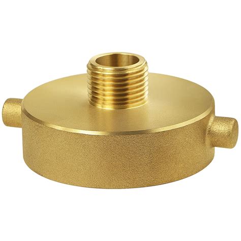 Buy NOVINO Fire Hydrant Hose Adapter 2-1/2" NST/NH Female x 3/4" GHT ...