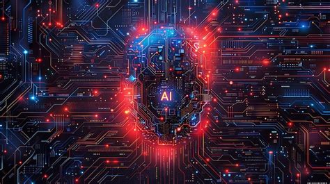 Premium Photo Ai Artificial Intelligence Technology Microchip Background