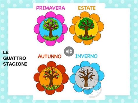 Book Creator I Colori Delle Stagioni