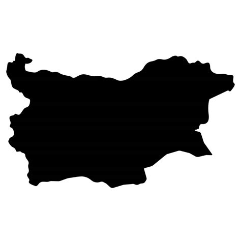 Bulgaria Silhouette Map Svg Png  Pdf Files Craftpi