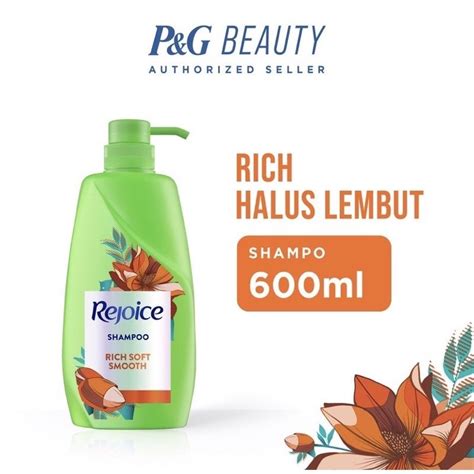 Jual Rejoice Shampoo Rich Soft Smooth 600mL Shopee Indonesia