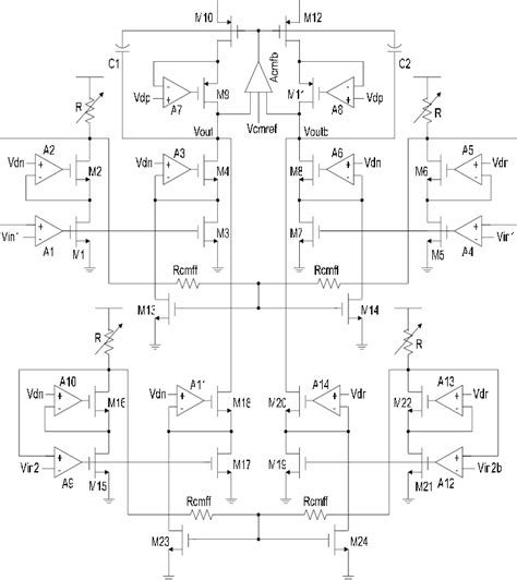 Low Voltage Gm Cell Where The Voltage To Current Conversion Is