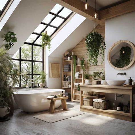 Creative Loft Bathroom Design Ideas