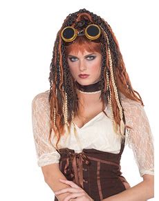 Steampunk Per Cke Bronze F R Damen F R Kost M Funidelia