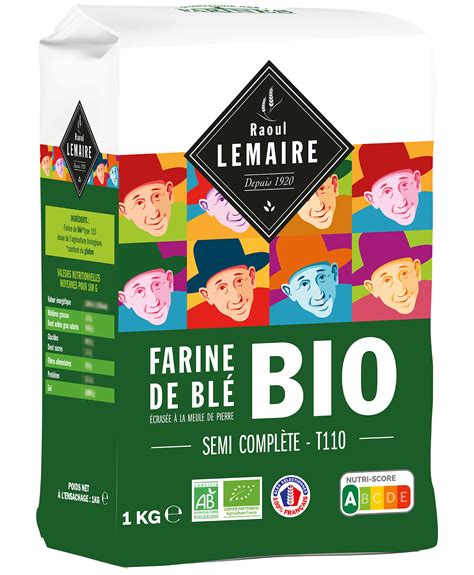 Farine De Bl Semi Compl Te Bio T Compagnie Des Farines