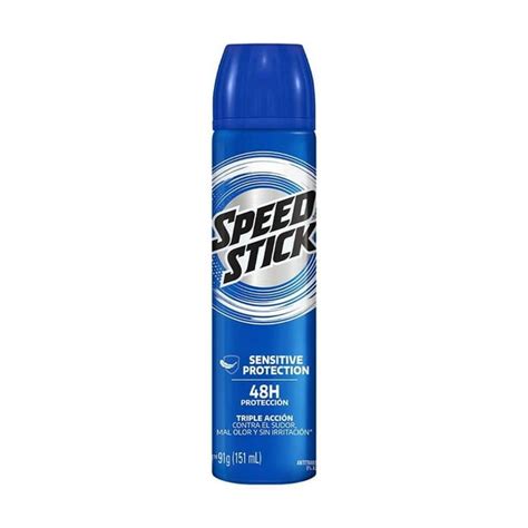 Antitranspirante Speed Stick Sensitive Protection En Aerosol Para