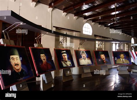 Paintings Of Chief Ministers Of Malacca At Malacca Museum Malaysia