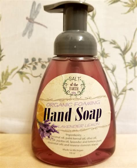 Organic Foaming Hand Soap Made In Michigan