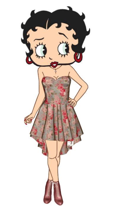 Black Betty Boop Betty Boop Quotes Animation Betties Pretty Dresses