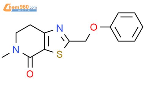 1312414 28 0 6 7 Dihydro 5 Methyl 2 Phenoxymethyl Thiazolo 5 4 C