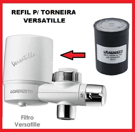 Refil P Purificador Versatille Rt Lorenzetti Ip Telhas