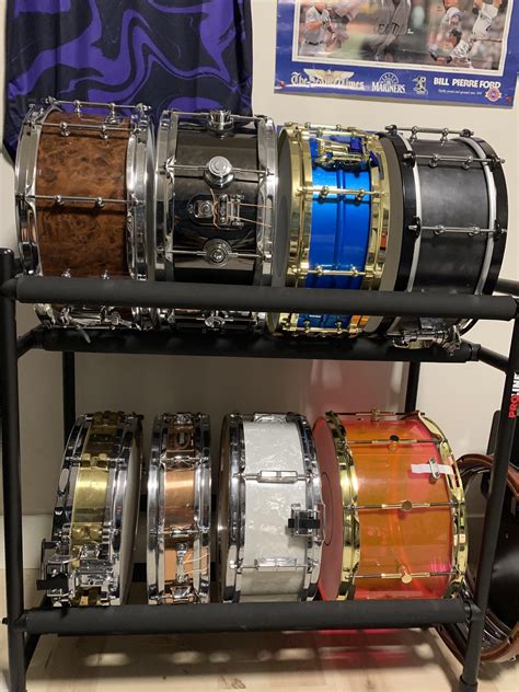 Finally Got A Snare Drum Rack R Drums