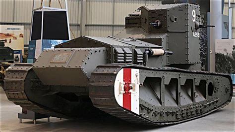 Restored British Mark A Whippet Tank At The Tank Museum Bovington