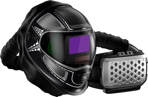 ANDELI Welding Helmet With Light Panoramic 180 Large Viewing Powered