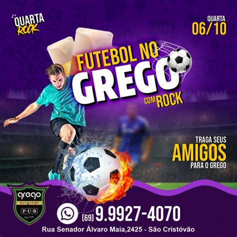 A Feira Do Rock E Do Futebol No Grego Em Porto Velho Sympla