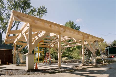 Build In Progress White Oak Pavilion In Interlaken Ny Woodhouse