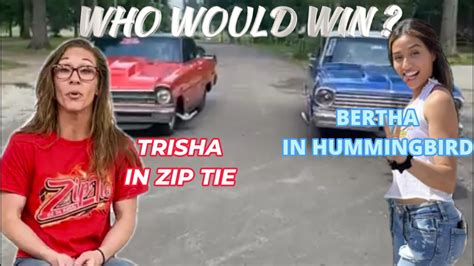 J J Da Boss Who Would Win Bertha In Hummingbird Or Trisha In Ziptie