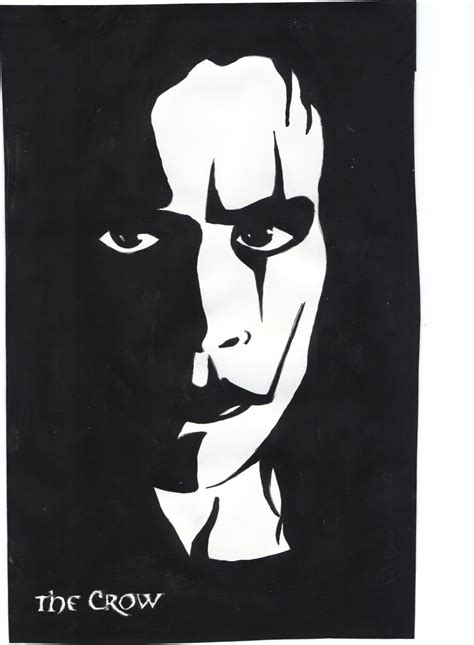 My Painting I Made Of The Crow The Crow Fan Art 15192707 Fanpop
