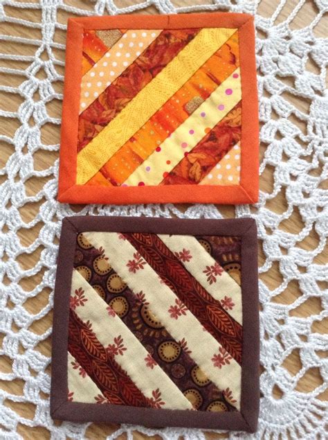 Maria Pilar Blay Mas Posavasos De Patchwork Fabric Scraps Quilts