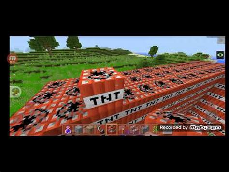 Explotando De Tnt En Minecraft El Cr Ter Es Muy Grande