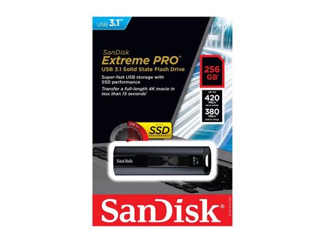 Sandisk 256gb Extreme Pro Usb 31 Flash Drive Speed Up To 420mbs