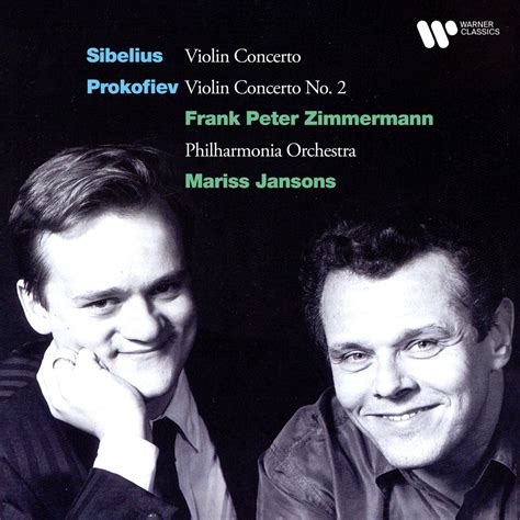 Sibelius Violin Concerto Prokofiev Violin Concerto No Op