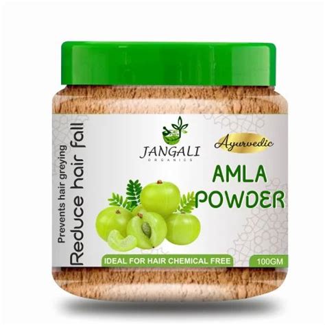 Pure Jangali Organics 100 Natural Amla Powder 100 Gm At Rs 40 Pack In