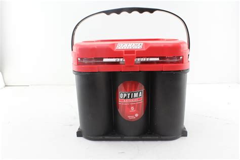 Optima 34r Red Top 12 Volt High Performance Rhp Agm Dry Cell Battery 815cca