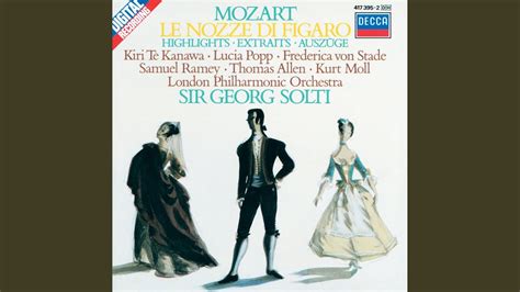 Mozart Le Nozze Di Figaro K 492 Act IV Giunse Alfin Il Momento