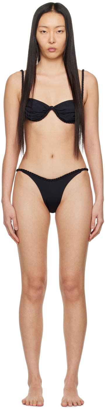 Isa Boulder Ssense Exclusive Black Brown Full Chain Bikini Isa Boulder