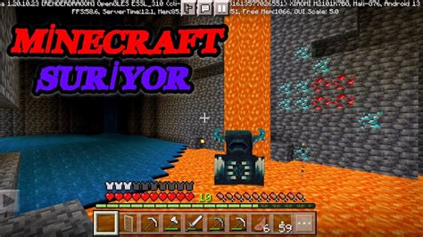 MİNECRAFT SURVİVOR HAYATTA KALMA 1 YouTube