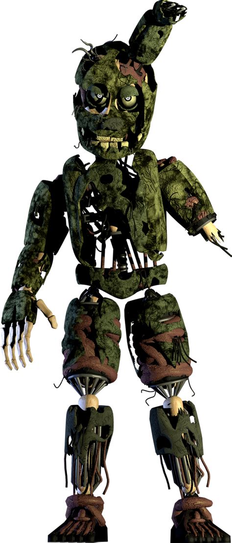 Old Springtrap Salvage Springtrap Re Design By Namygaga On Deviantart