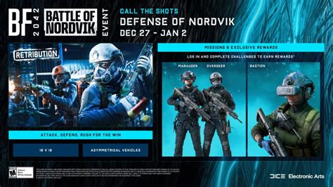 Battlefield Battle Of Nordvik Event Start Date Game Modes