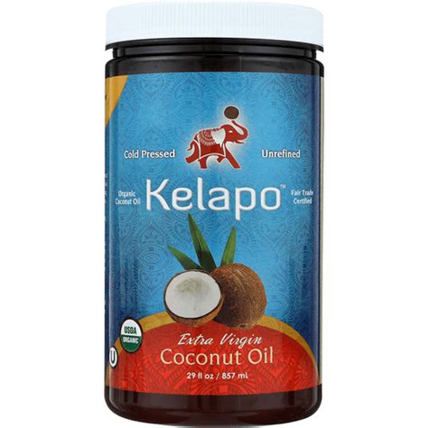 Kelapo Coconut Oil Gluten Free Extra Virgin Case Of 6 29 Fl Oz Cooking Oils And Sprays