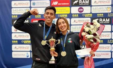 Los Mexicanos Mariana Arceo Y Manuel Padilla Ganan Medalla De Plata En