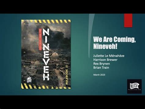 We Are Coming Nineveh Nuts Publishing YouTube