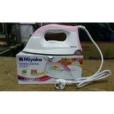 Jual Miyako Setrika Listrik Electric Iron EL 1008 M Shopee Indonesia