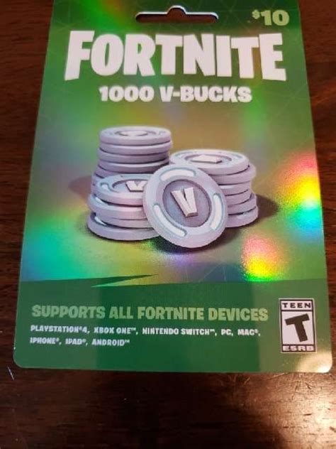 Code 1000 Vbucks Instant Game Items Gameflip