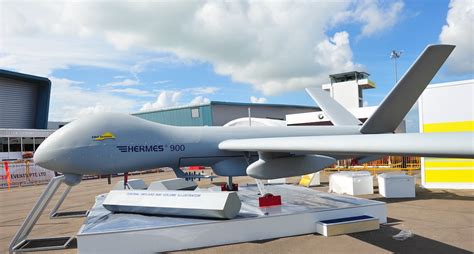 Adani Elbit Deliver 20 Hermes 900 Male Uav To Israel Assembled In India