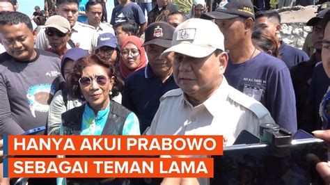 Jawaban Susi Pujiastuti Soal Sinyal Berpasangan Dengan Prabowo YouTube